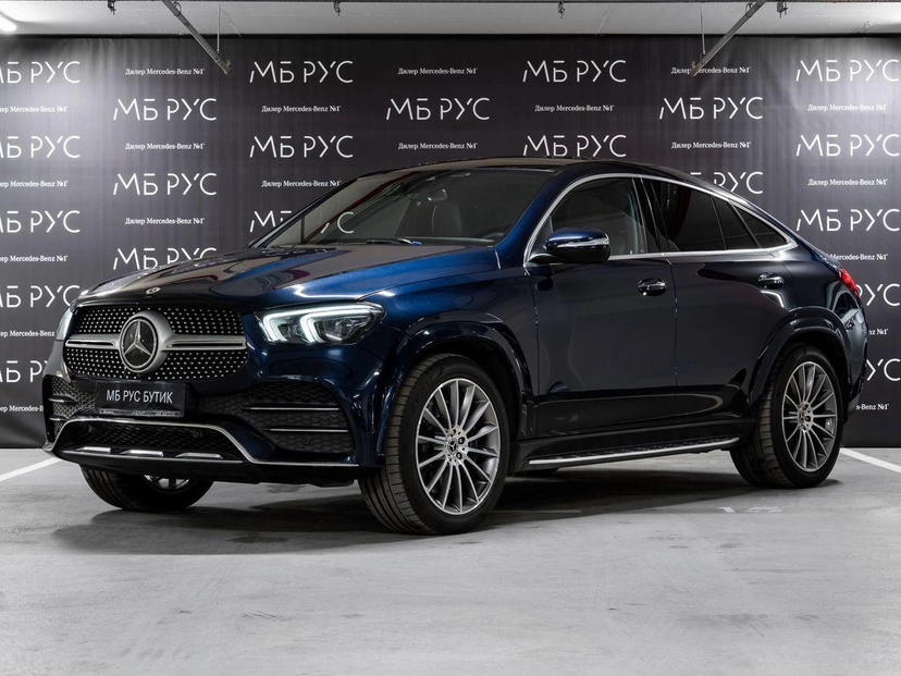 Автомобиль Mercedes-Benz GLE coupe II поколение (C167) 350 2.9d AT 4Matic (272 л.с.) Base Синий 2023 с пробегом 43 106 км