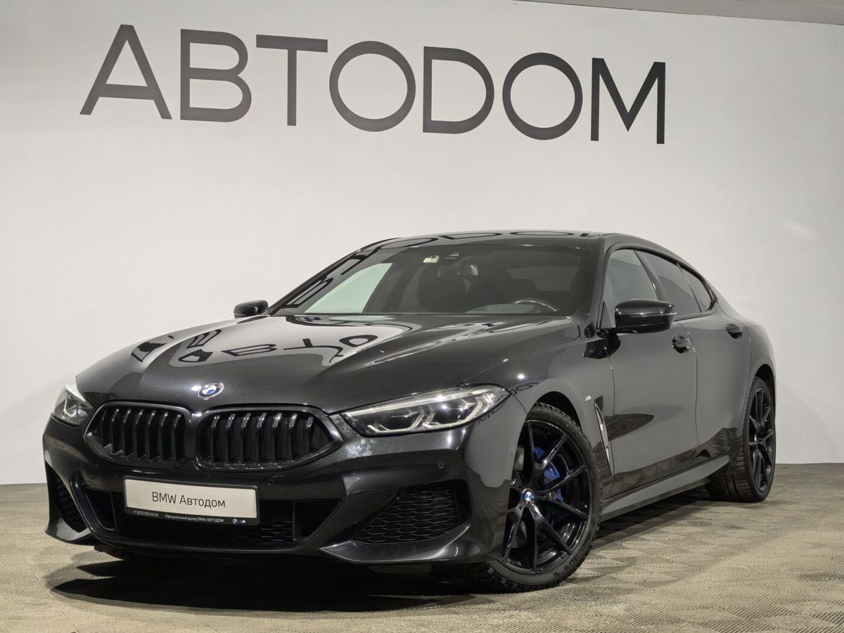 Автомобиль BMW 8 серии II поколение (G14/G15/G16) 840 3.0 AT (340 л.с.) Base Чёрный 2019 с пробегом 77 600 км