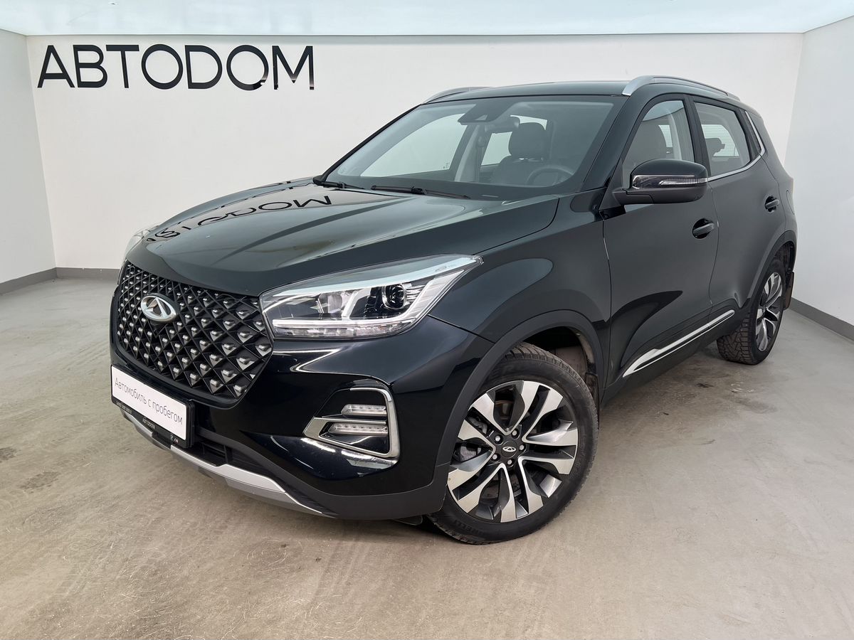 Автомобиль CHERY Tiggo 4 Pro I [рестайлинг] 1.5 CVT (147 л.с.) Ultimate Чёрный 2024 с пробегом 21 500 км