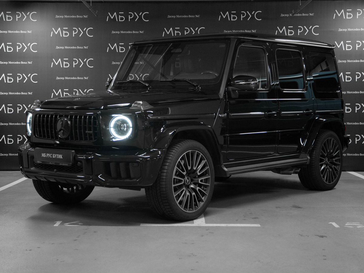 Mercedes-Benz G-Класс AMG II (W463) [рестайлинг] G 63 4.0 AT 4Matic (585 л.с.) AMG G 63 Чёрный 2026 с пробегом 3 700 км