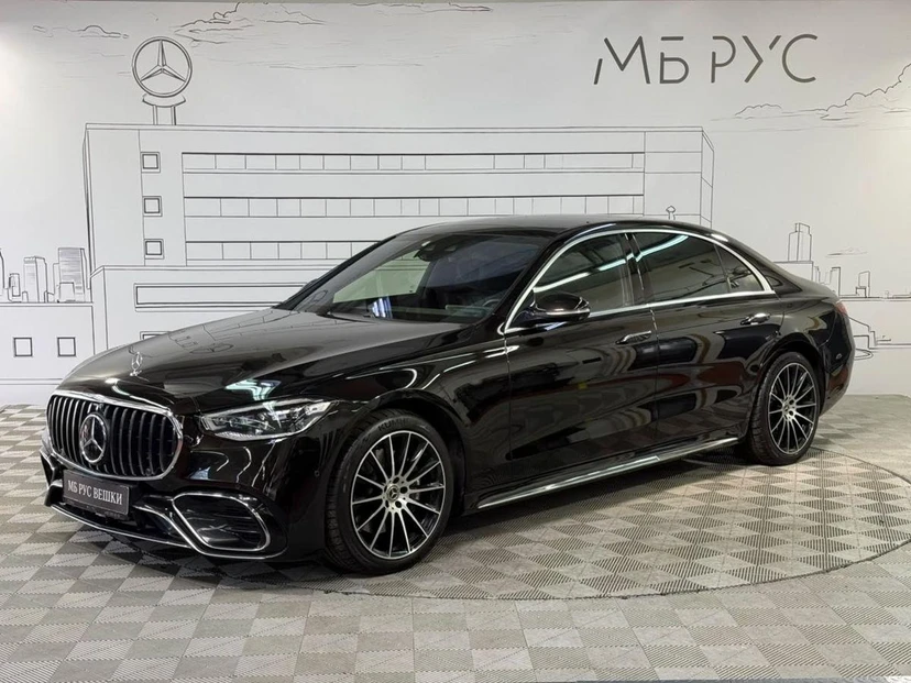 Mercedes-Benz S-Класс VII поколение (W223) 450 3.0 AT 4Matic (367 л.с.) Premium Чёрный 2020 с пробегом 186 040 км