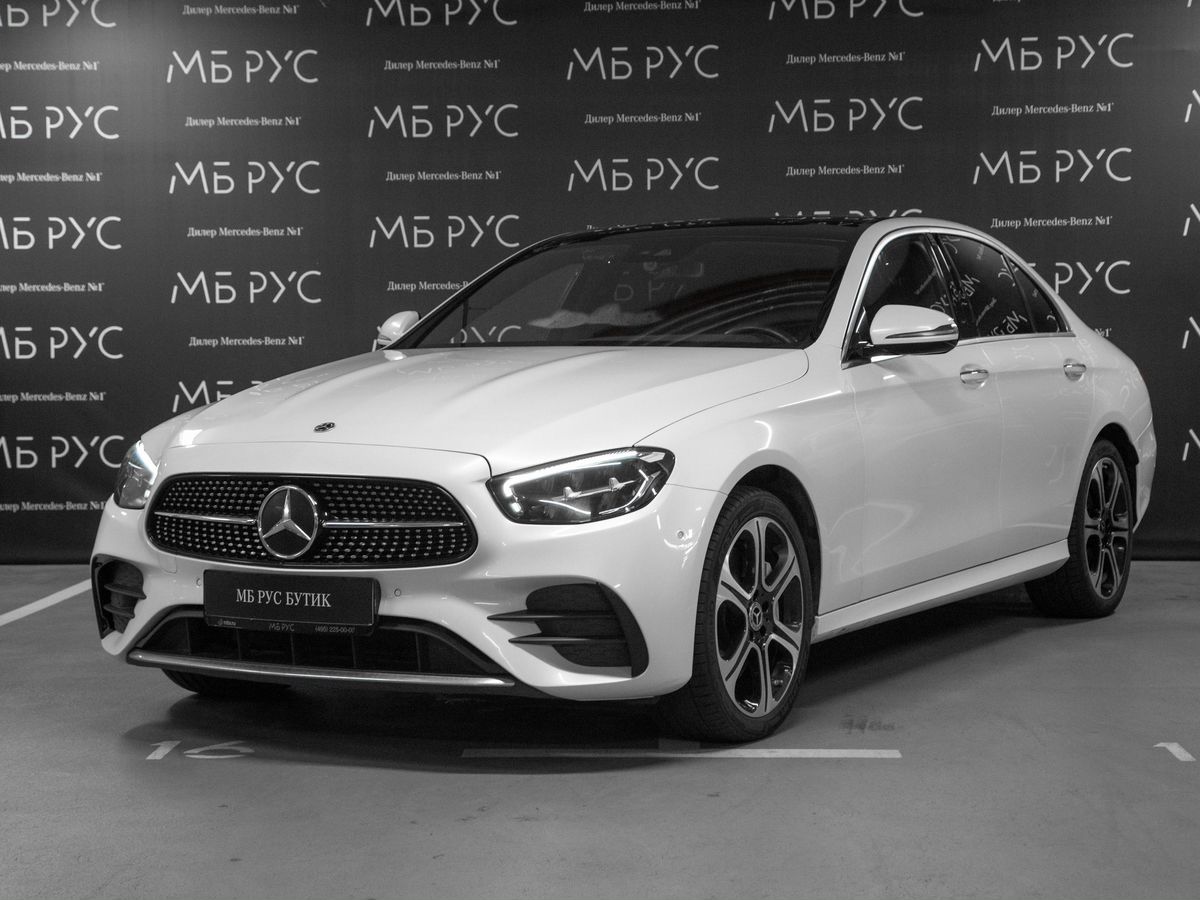 Mercedes-Benz E-Класс V (W213/S213/C238) [рестайлинг] 2.9d AT 4Matic (249 л.с.) Sport Plus Белый 2021 с пробегом 97 162 км
