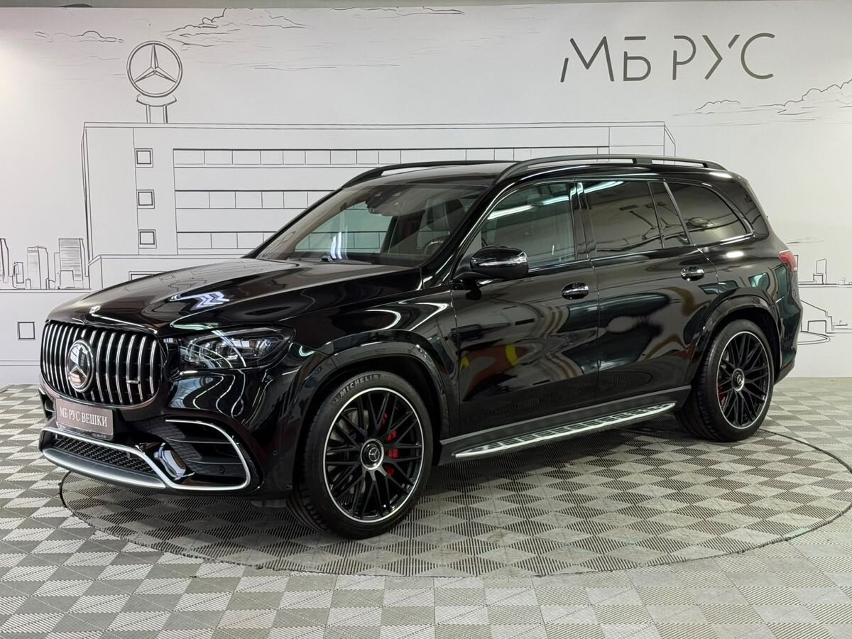 Mercedes-Benz GLS AMG II поколение (X167) 63 AMG 4.0 AT 4Matic (612 л.с.) AMG Чёрный 2021 с пробегом 52 630 км