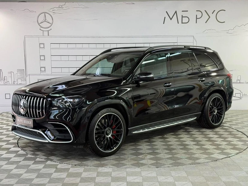 Mercedes-Benz GLS AMG II поколение (X167) 63 AMG 4.0 AT 4Matic (612 л.с.) AMG Чёрный 2021 с пробегом 52 630 км