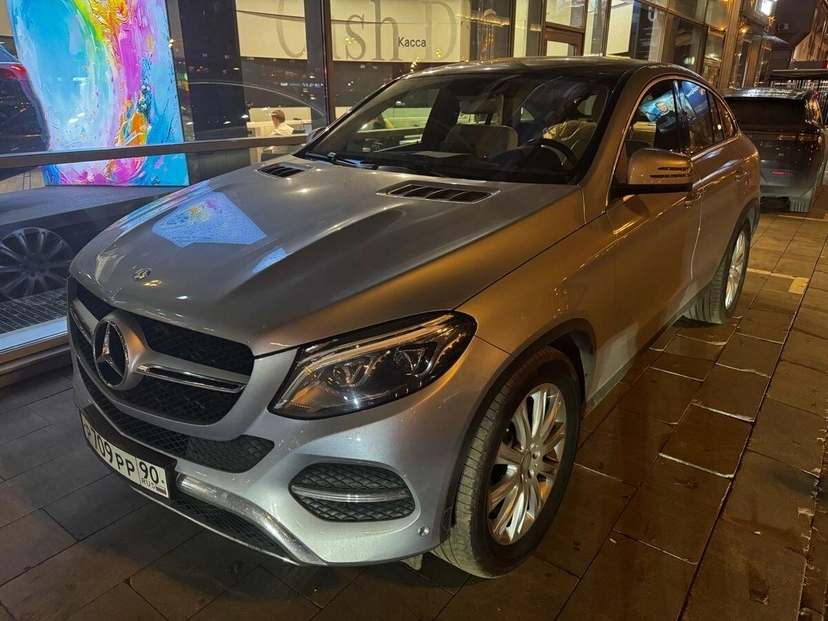 Автомобиль Mercedes-Benz GLE coupe I поколение (C292) 350 3.0d AT 4Matic (249 л.с.) Limited Edition Серый 2015 с пробегом 41 700 км