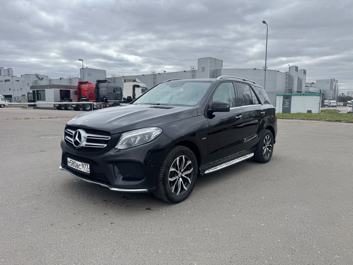 Mercedes-Benz GLE I поколение (W166) 350 3.0d AT 4Matic (249 л.с.) Особая серия Чёрный 2018 с пробегом 131 000 км