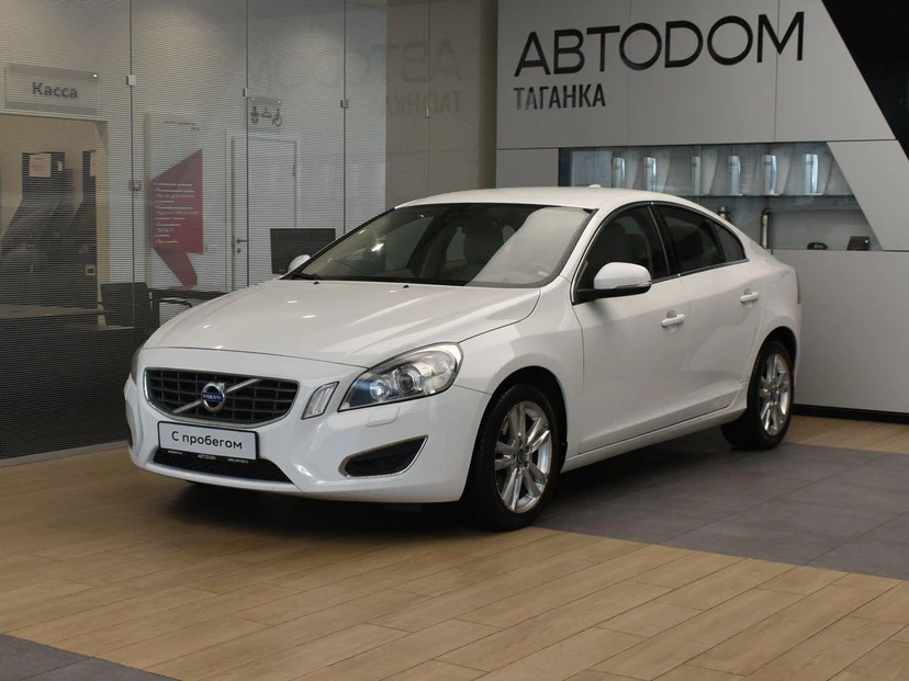 Volvo S60 II поколение 1.6 AMT (180 л.с.) Base Белый 2012 с пробегом 131 478 км