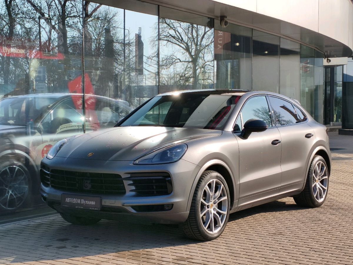 Автомобиль Porsche Cayenne III поколение 3.0 AT 4WD (340 л.с.) Platinum Edition Серый 2022 с пробегом 60 899 км