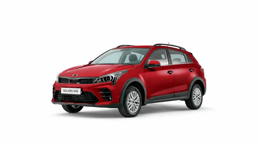 Solaris KRX I поколение 1.6 AT (123 л.с.) Люкс Красный 2025