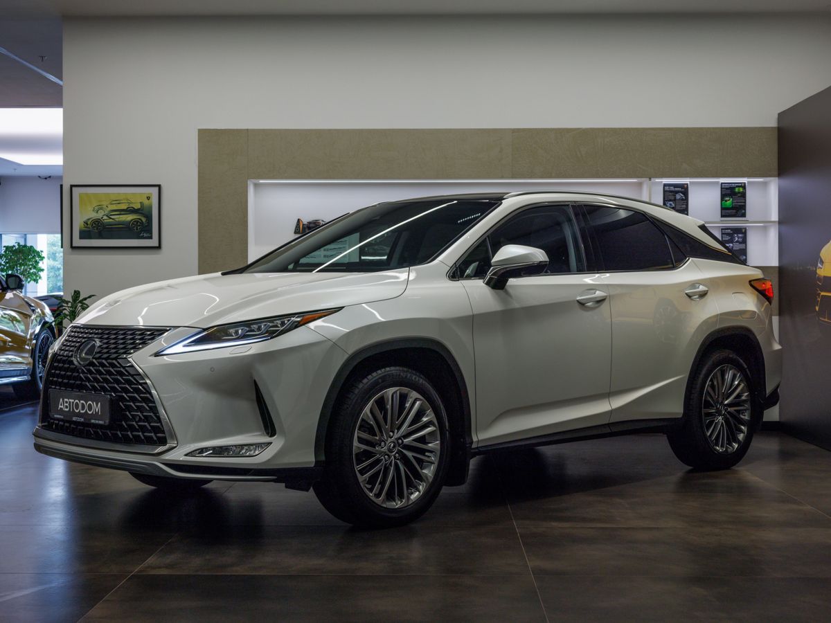 Lexus RX IV [рестайлинг] 2.0 AT 4WD (238 л.с.) Luxury Белый 2021 с пробегом 56 462 км