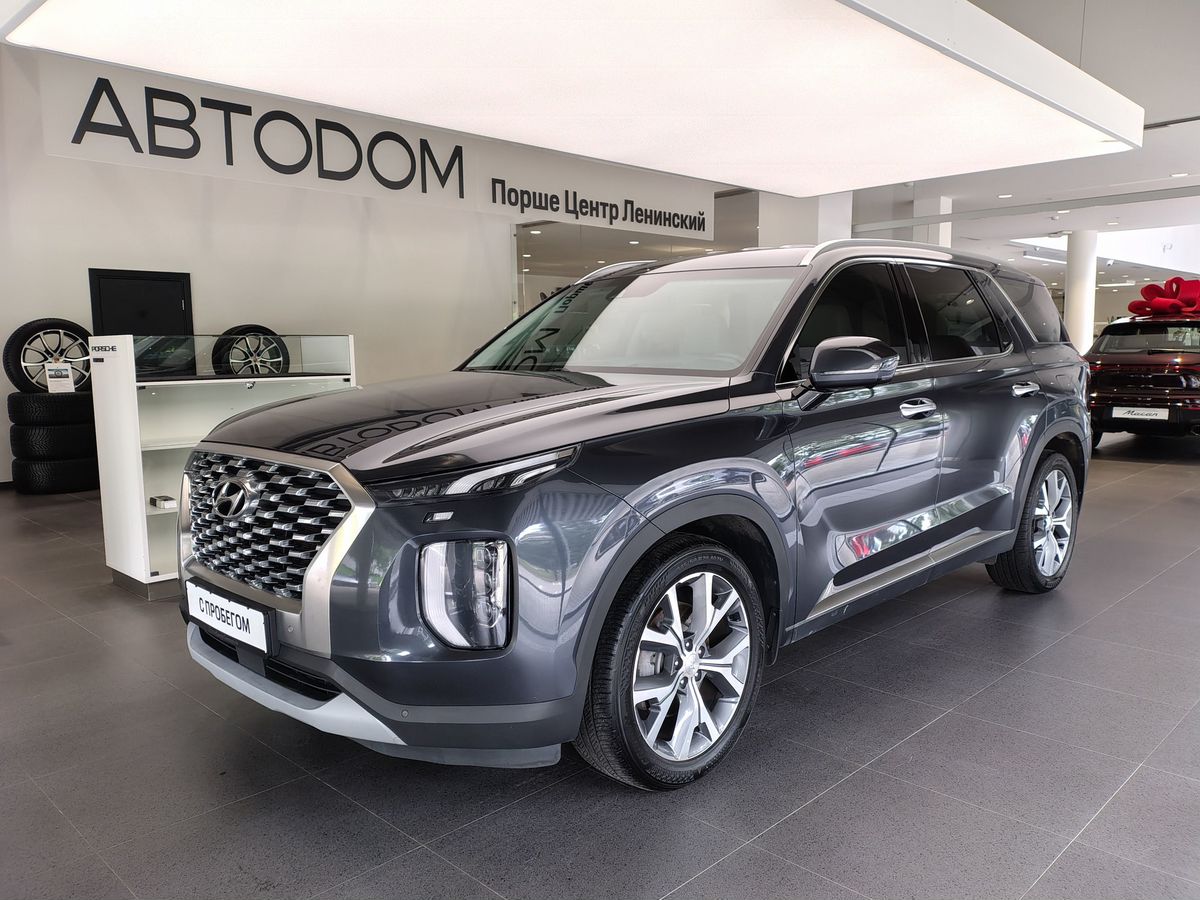 Hyundai Palisade I поколение 2.2d AT 4WD (200 л.с.) High-Tech (7 мест) + Nappa Серый 2021 с пробегом 108 358 км