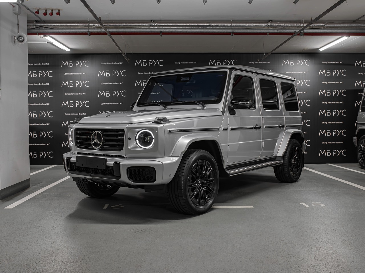 Mercedes-Benz G-Класс III (W463) [рестайлинг] G 450 3.0d AT 4Matic (367 л.с.) G 450 d AMG Line Серый 2026 