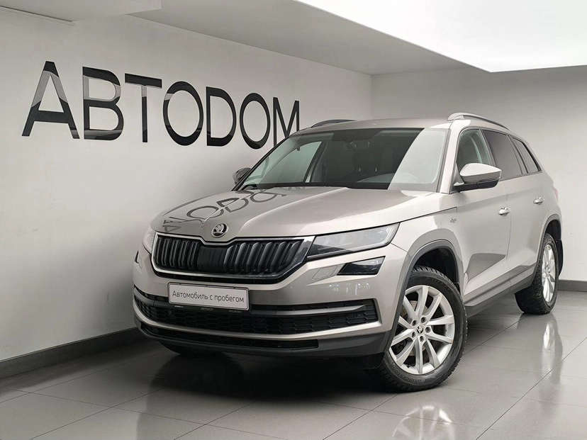 Автомобиль Skoda Kodiaq I поколение 2.0d AMT 4WD (150 л.с.) Hockey Edition Коричневый 2020 с пробегом 79 593 км