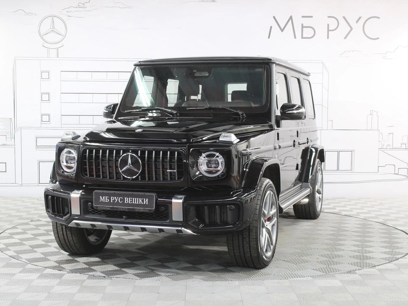 Автомобиль Mercedes-Benz G-Класс AMG II поколение (W463) 63 AMG 4.0 AT 4Matic (585 л.с.) AMG Чёрный 2023