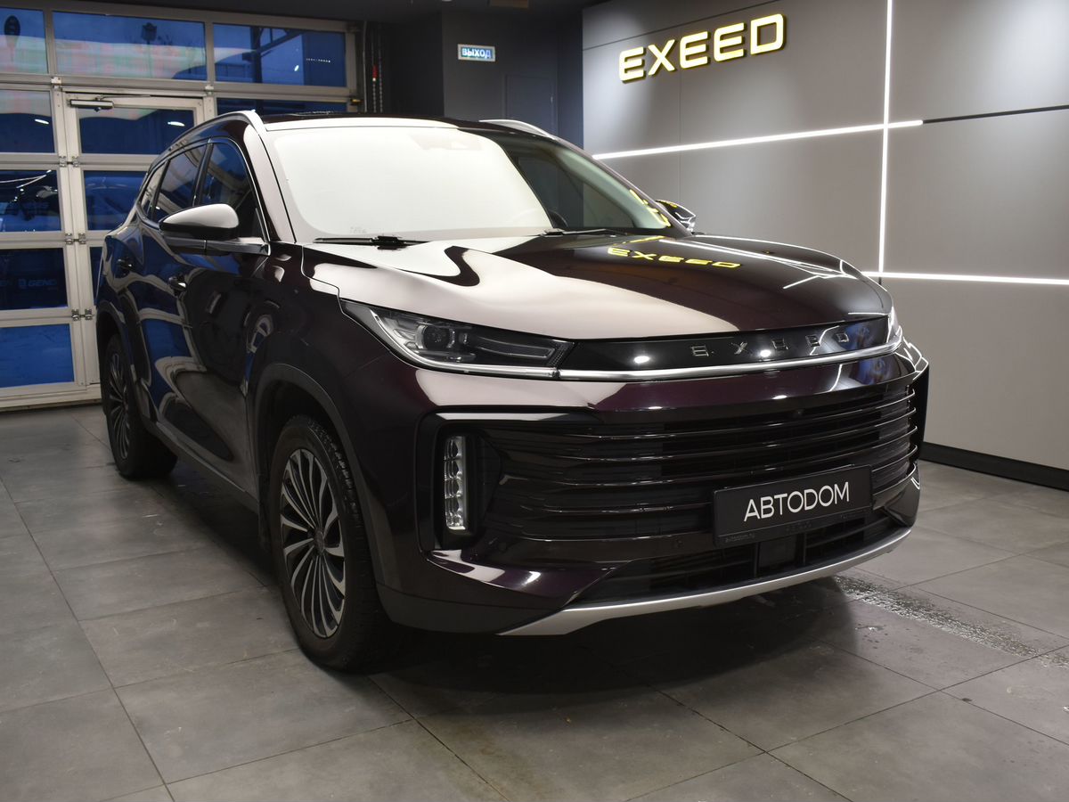 Автомобиль EXEED TXL I [рестайлинг] 1.6 AMT 4WD (186 л.с.) Luxury Чёрный 2021 с пробегом 97 488 км