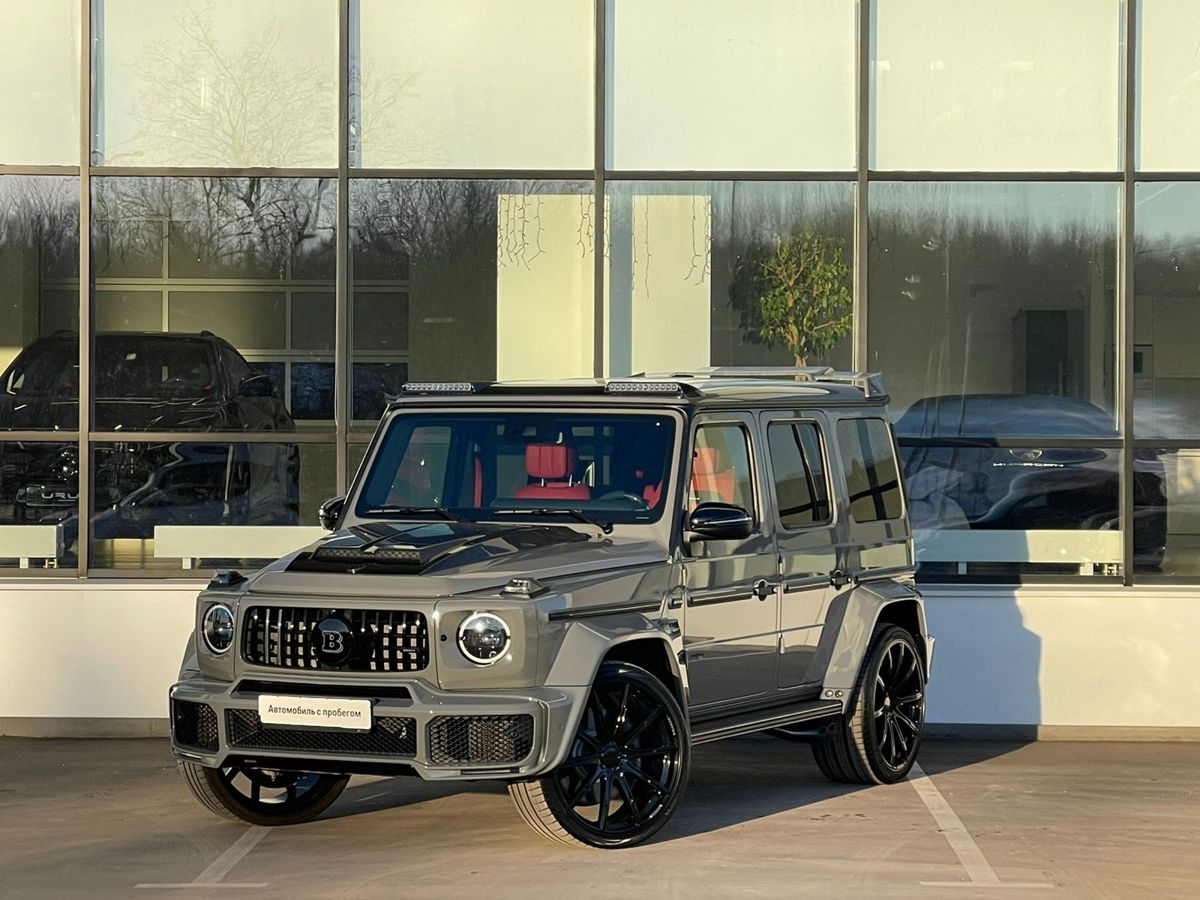 Автомобиль Mercedes-Benz G-Класс III поколение (W463) Brabus 800 4.0 AT 4WD (800 л.с.) Individual Серый 2022 с пробегом 192 км