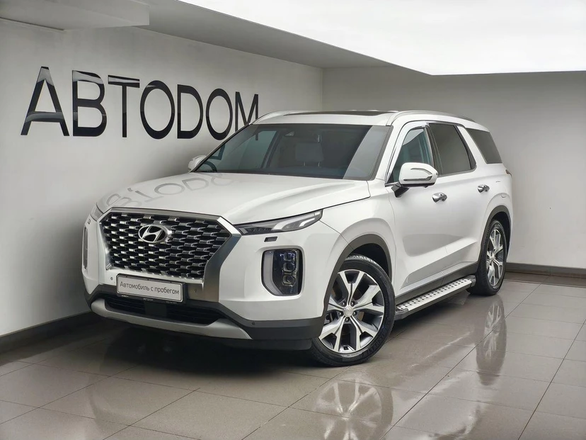 Hyundai Palisade I поколение 2.2d AT 4WD (200 л.с.) Calligraphy Белый 2020 с пробегом 117 714 км