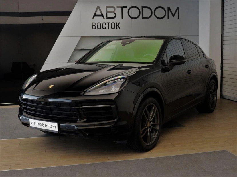 Автомобиль Porsche Cayenne III поколение 3.0 AT 4WD (340 л.с.) Base Чёрный 2019 с пробегом 119 478 км