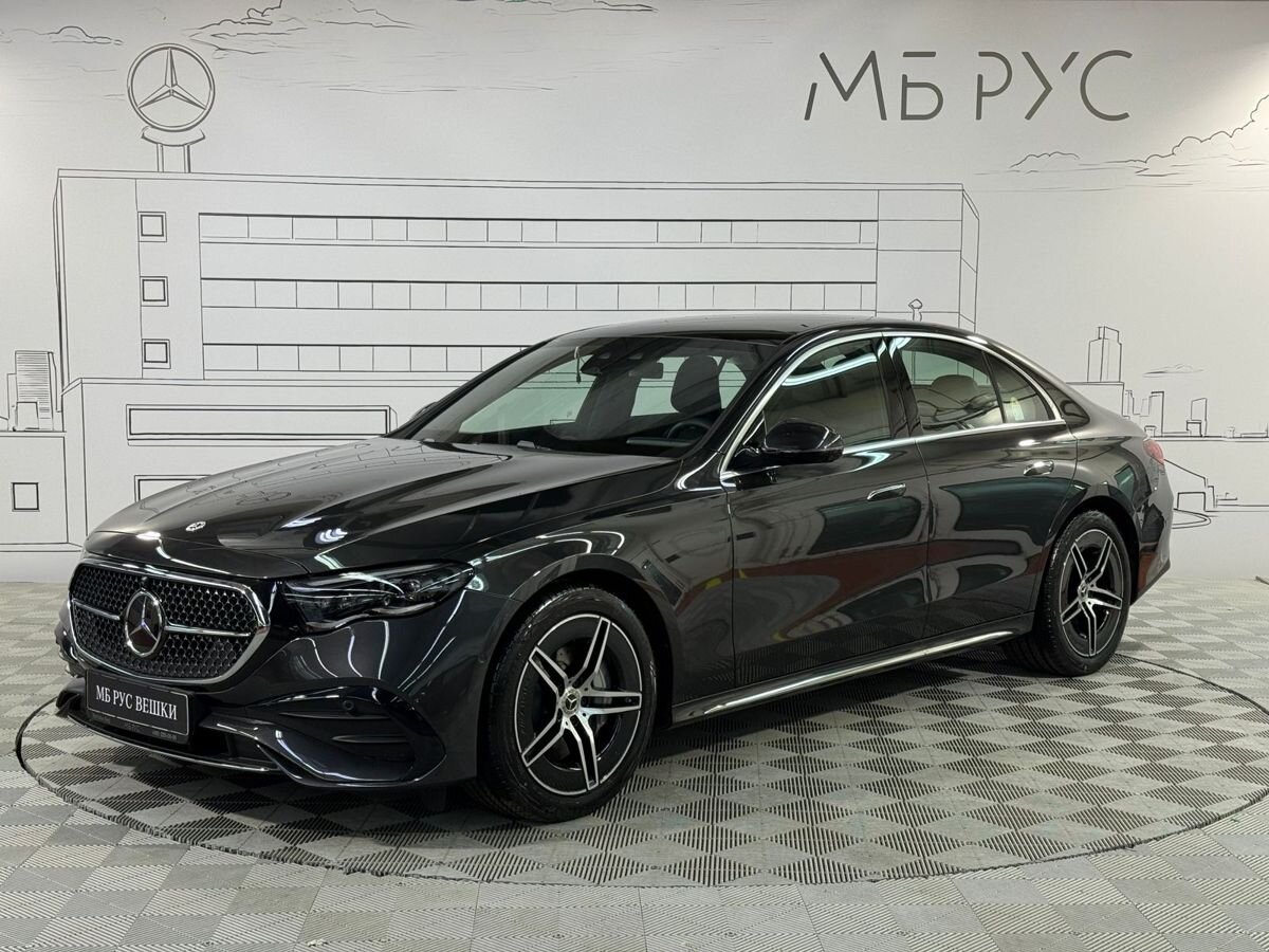 Автомобиль Mercedes-Benz E-Класс VI поколение (W214/S214) 2.0 AT 4Matic (258 л.с.) AMG Line Серый 2025 с пробегом 45 км