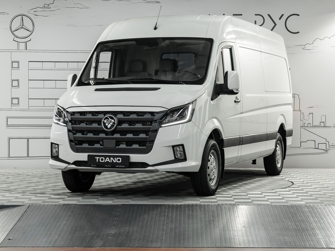 Коммерческий транспорт Foton Toano I поколение 2.8d MT L3H2 3.5т (150 л.с.) Base Белый 2025 