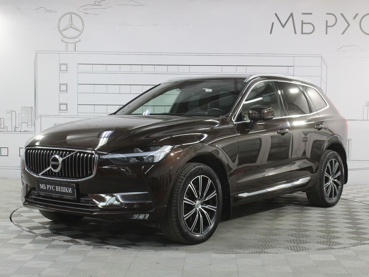 Автомобиль Volvo XC60 II поколение 2.0 AT 4WD (249 л.с.) Inscription Коричневый 2021 с пробегом 98 981 км