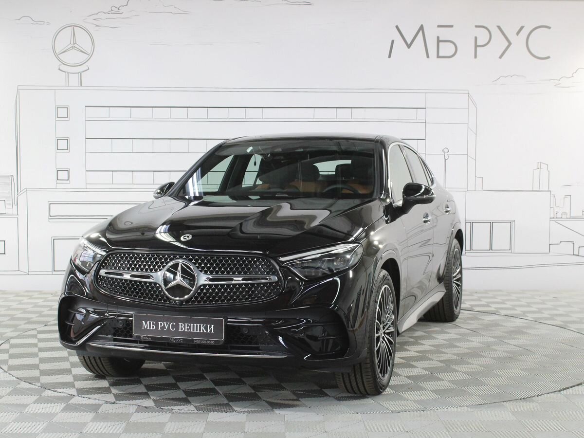 Автомобиль Mercedes-Benz GLC coupe II поколение (C254) 2.0 AT 4Matic (258 л.с.) Base Чёрный 2025 с пробегом 35 км