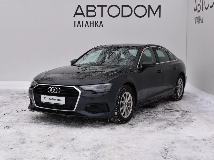 Автомобиль Audi A6 V поколение (C8) 2.0 AMT (190 л.с.) Advance Серый 2021 с пробегом 98 000 км
