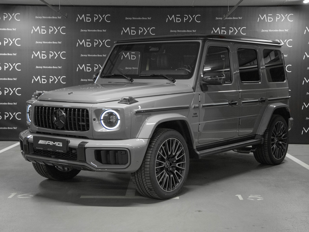Mercedes-Benz G-Класс AMG II (W463) [рестайлинг] G 63 4.0 AT 4Matic (585 л.с.) AMG G 63 Серый 2026 