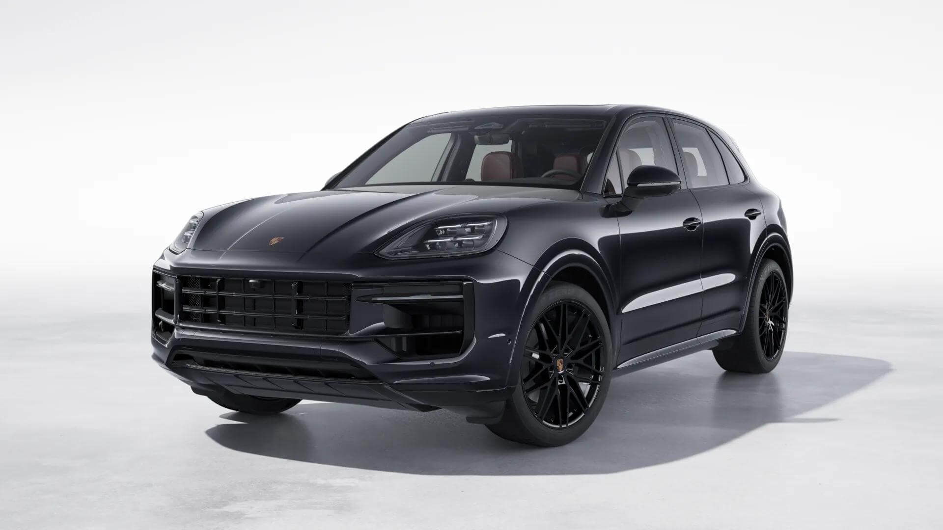 Автомобиль Porsche Cayenne III [рестайлинг] 3.0 AT 4WD (353 л.с.) Base Чёрный 2025 