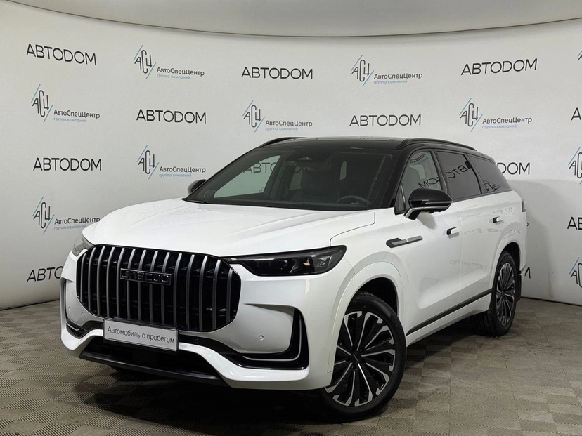 Автомобиль Jaecoo J8 I поколение 2.0 AMT 4WD (249 л.с.) Supreme-V Белый 2024 с пробегом 3 120 км