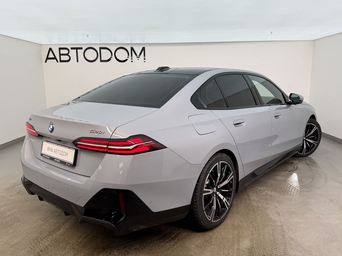 Автомобиль BMW 5 серии VIII поколение (G60) 2.0 AT 4WD (258 л.с.) M Sport Серый 2024 с пробегом 13 057 км