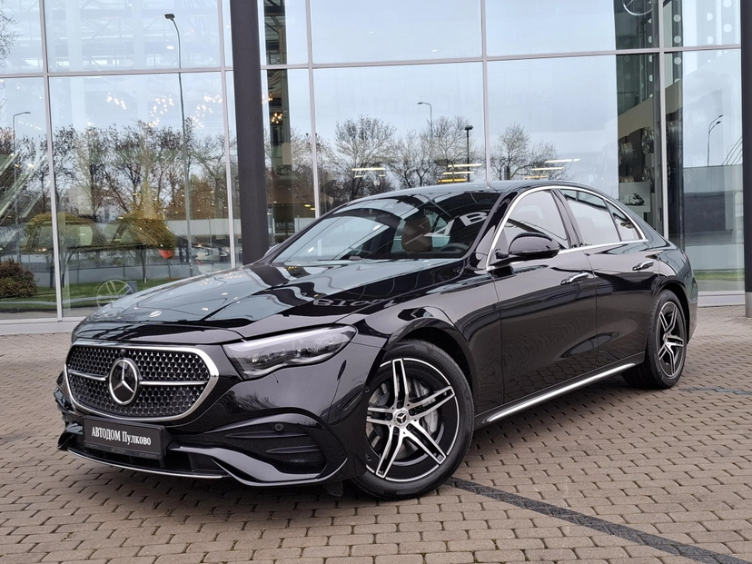 Автомобиль Mercedes-Benz E-Класс VI поколение (W214/S214) 2.0 AT 4Matic (258 л.с.) Base Чёрный 2025