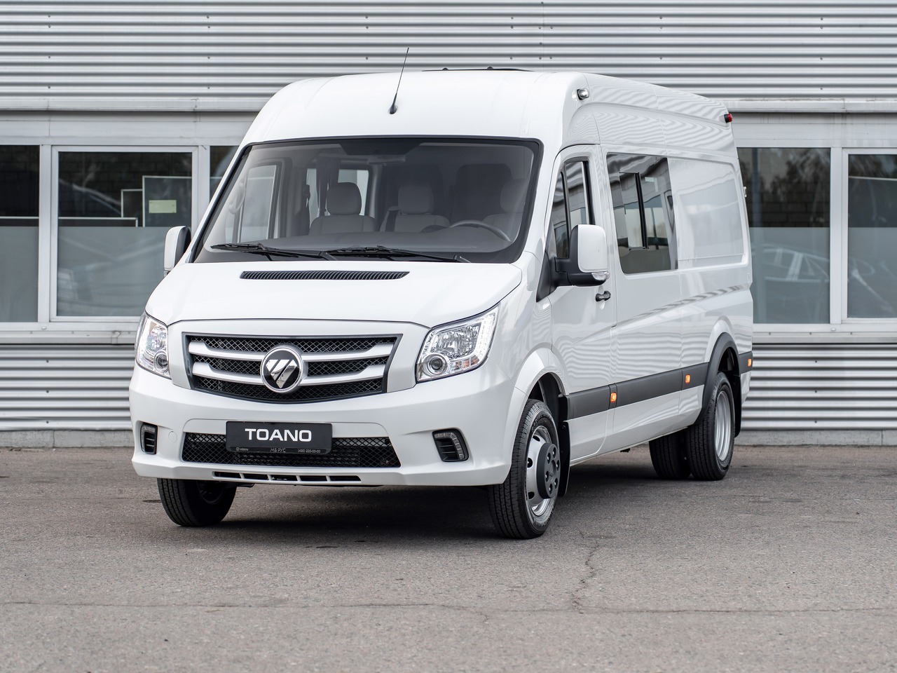 Коммерческий транспорт Foton Toano I поколение 2.8d MT L3H2 3.5т (150 л.с.) Base Белый 2025 