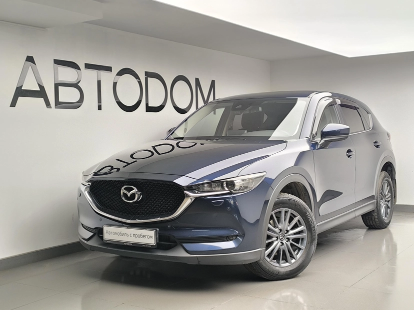 Автомобиль Mazda CX-5 II поколение 2.0 AT 4WD (150 л.с.) Active Синий 2020 с пробегом 119 300 км