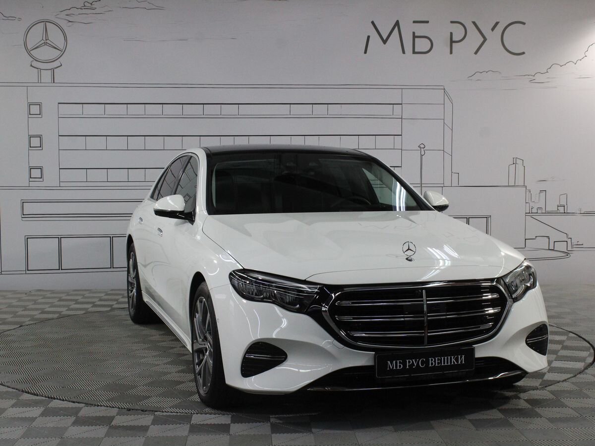 Автомобиль Mercedes-Benz E-Класс VI поколение (W214/S214) 2.0d AT 4Matic (197 л.с.) Base Белый 2024 с пробегом 4 279 км