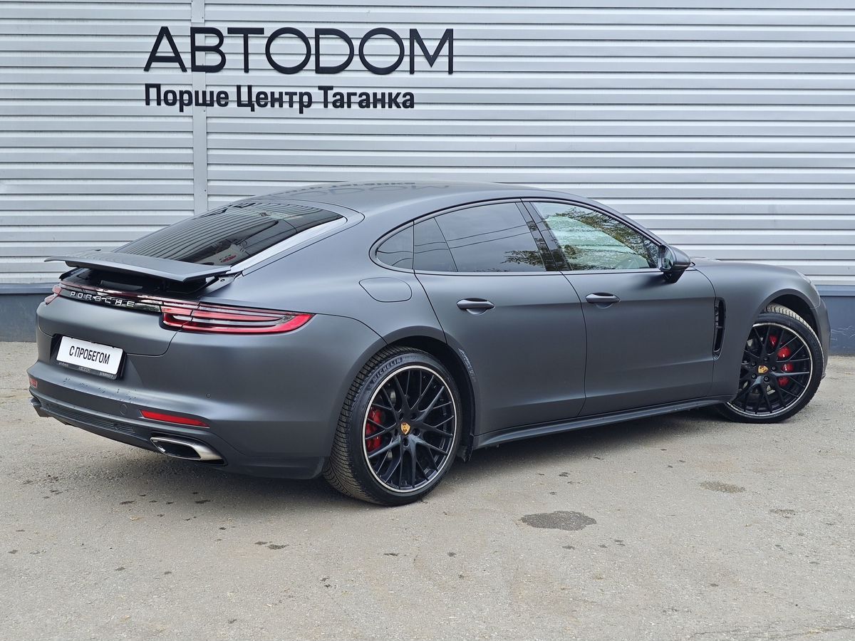 Porsche Panamera II поколение 4 3.0 AMT 4WD (330 л.с.) 4 Серый 2018 с пробегом 70 103 км