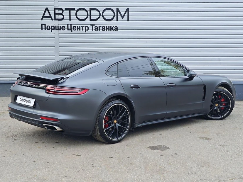 Porsche Panamera II поколение 4 3.0 AMT 4WD (330 л.с.) 4 Серый 2018 с пробегом 70 103 км