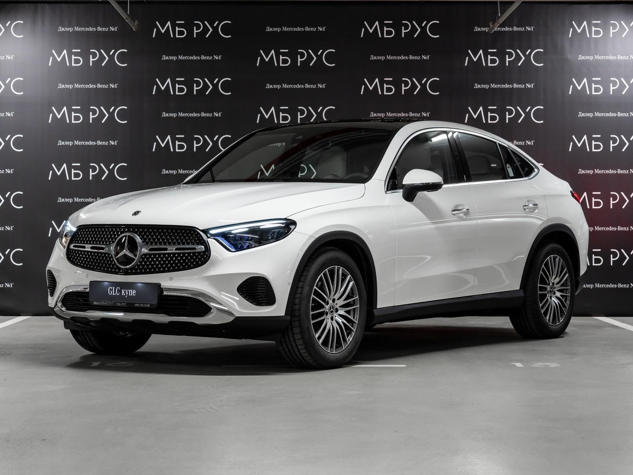 Автомобиль Mercedes-Benz GLC coupe II поколение (C254) 2.0 AT 4Matic (258 л.с.) Base Белый 2025 