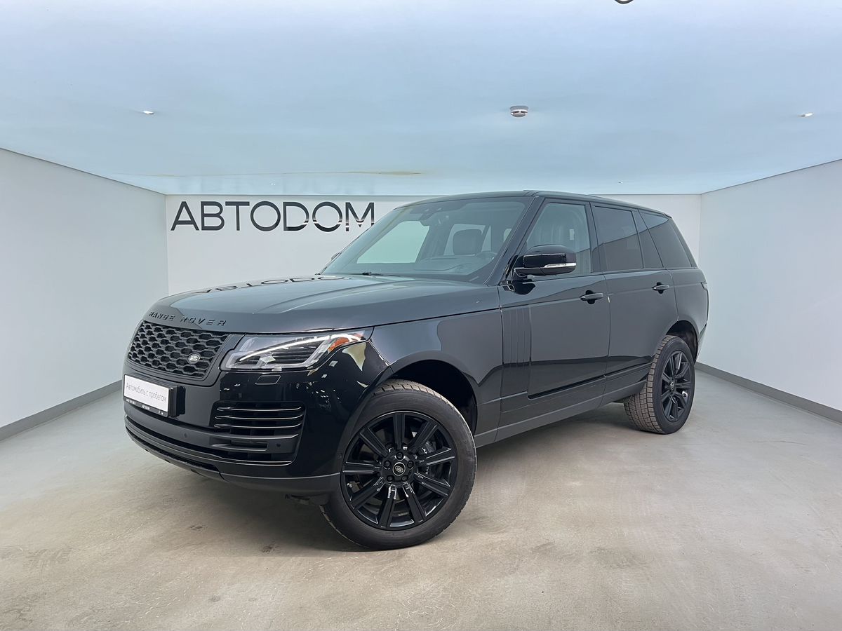 Автомобиль Land Rover Range Rover IV [рестайлинг] 3.0 AT 4WD (400 л.с.) Vogue SE Чёрный 2020 с пробегом 99 414 км