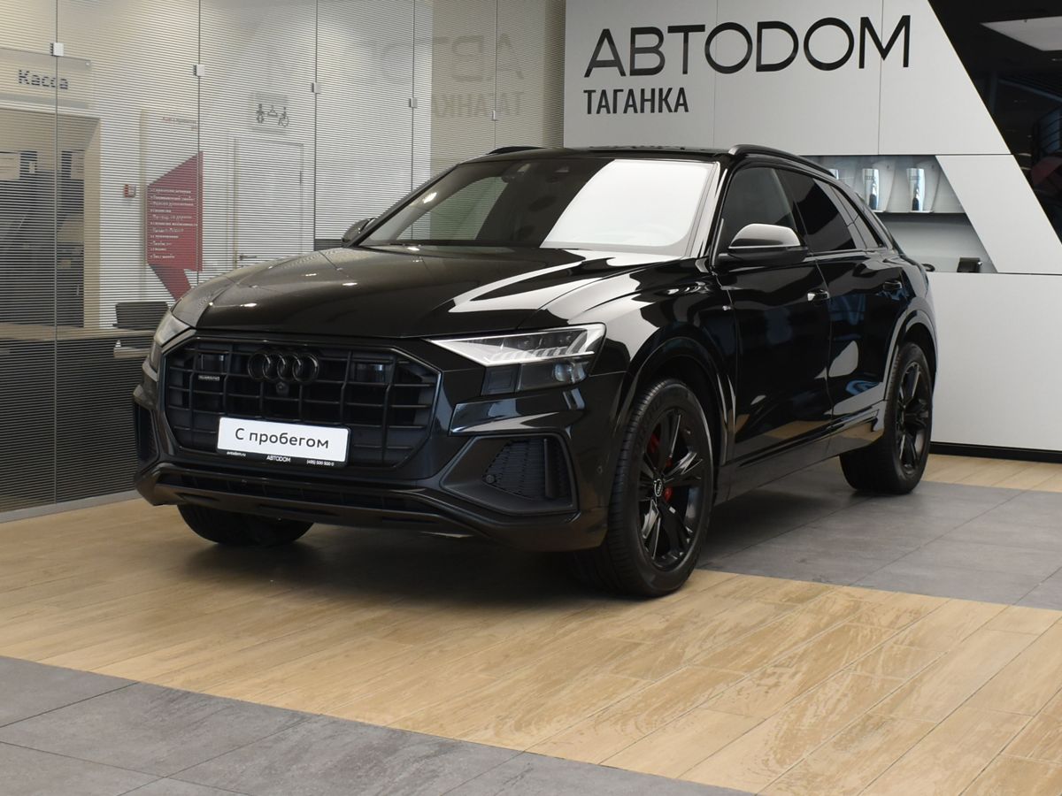 Audi Q8 I поколение (4M) 3.0d AT 4WD (249 л.с.) Design Чёрный 2021 с пробегом 80 538 км