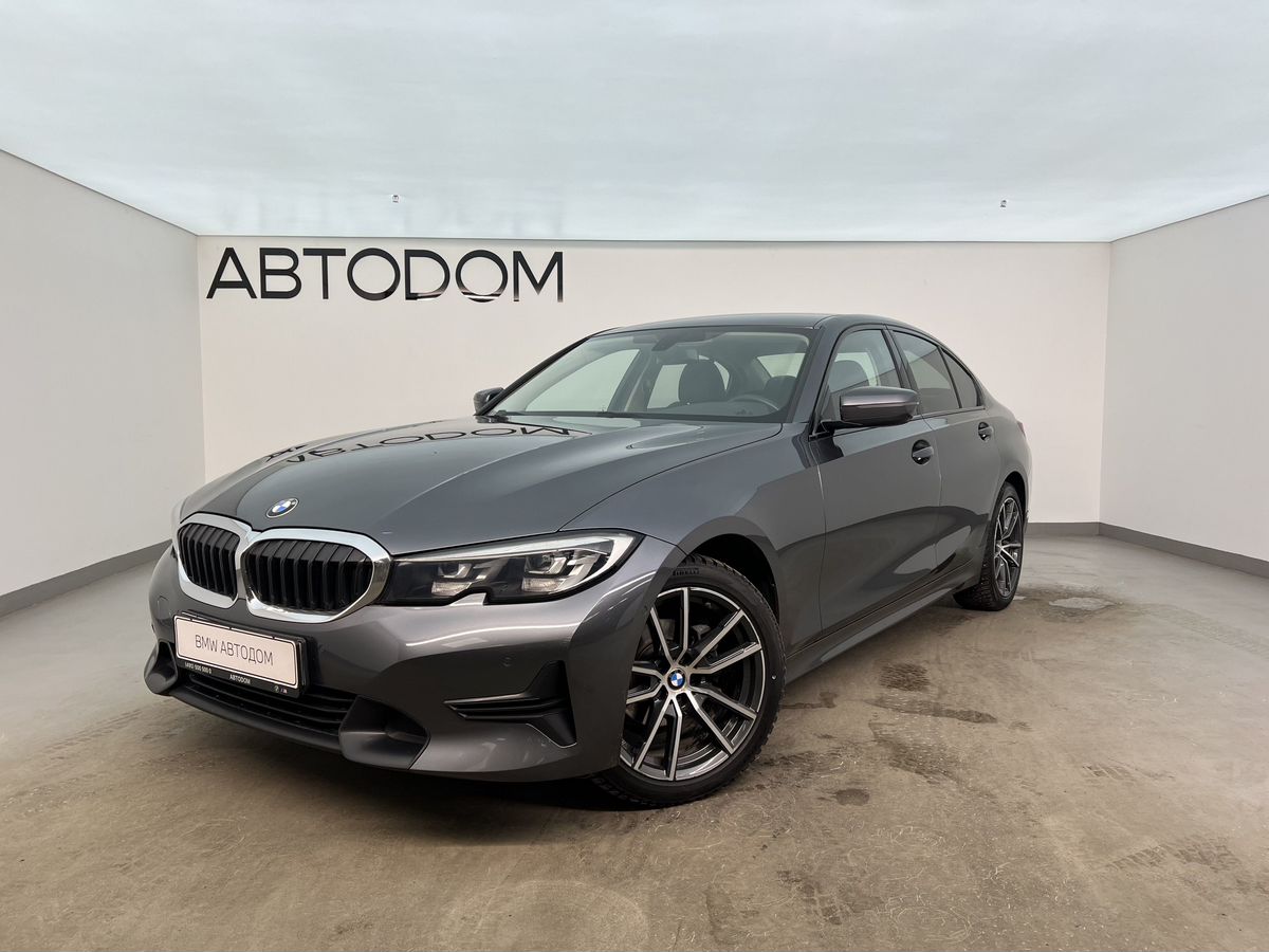 Автомобиль BMW 3 серии VII поколение (G20/G21/G28) 318 2.0d AT (150 л.с.) Sport Line Серый 2019 с пробегом 116 150 км