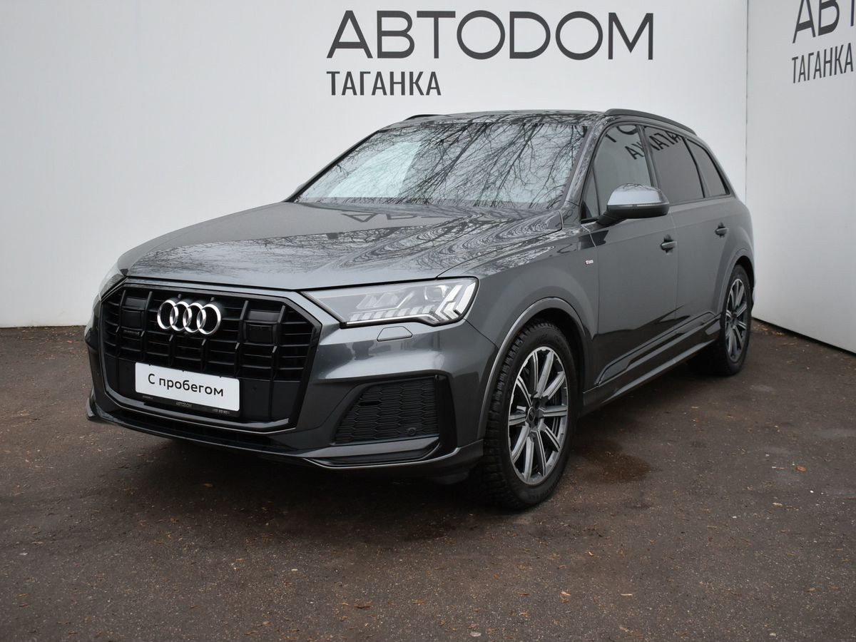 Автомобиль Audi Q7 II (4M) [рестайлинг] 3.0d AT 4WD (286 л.с.) Base Серый 2023 с пробегом 33 800 км