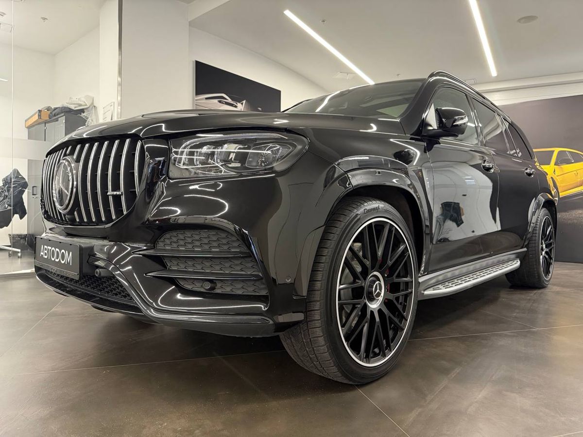 Автомобиль Mercedes-Benz GLS II поколение (X167) 400 2.9d AT 4Matic (330 л.с.) Luxury Чёрный 2020 с пробегом 105 048 км