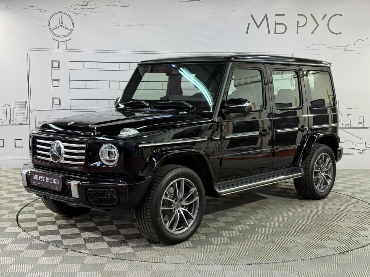 Mercedes-Benz G-Класс III (W463) [рестайлинг] G 450 3.0d AT 4Matic (367 л.с.) G 450 d AMG Line Чёрный 2026 