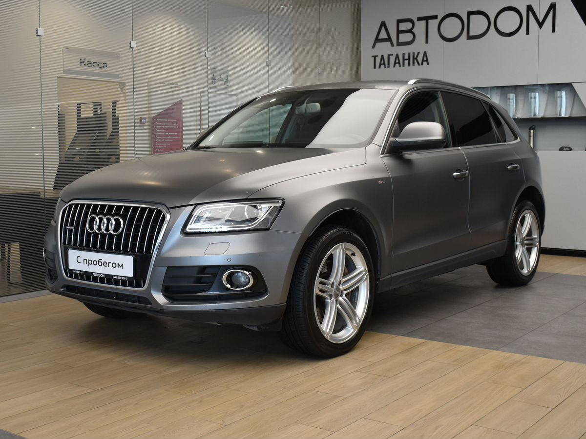Audi Q5 I (8R) [рестайлинг] 3.0d AMT 4WD (245 л.с.) Base Серый 2014 с пробегом 183 071 км