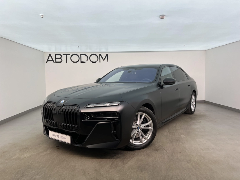 Автомобиль BMW 7 серии VII поколение (G70) 3.0d AT 4WD (286 л.с.) M Sport Pro Чёрный 2023 с пробегом 30 882 км