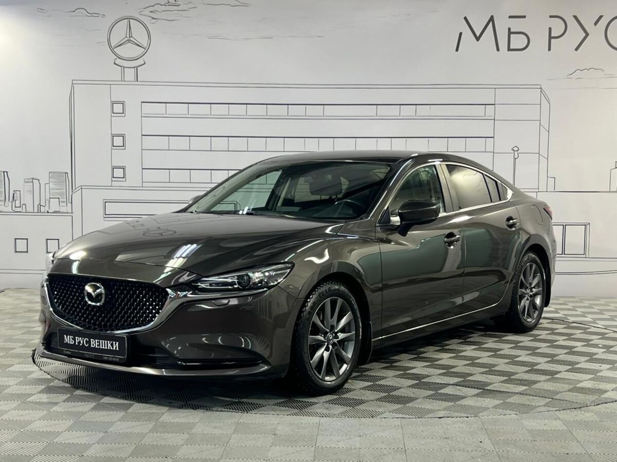 Автомобиль Mazda 6 III (GJ) [2-й рестайлинг] 2.5 AT (194 л.с.) Active Коричневый 2019 с пробегом 64 814 км
