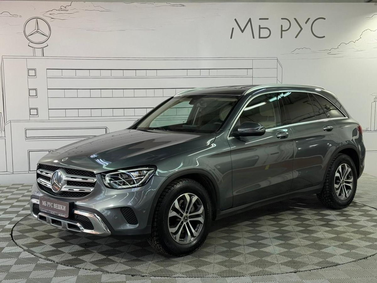 Mercedes-Benz GLC I (X253) [рестайлинг] 220 2.0d AT 4Matic (194 л.с.) Premium Серый 2021 с пробегом 48 181 км