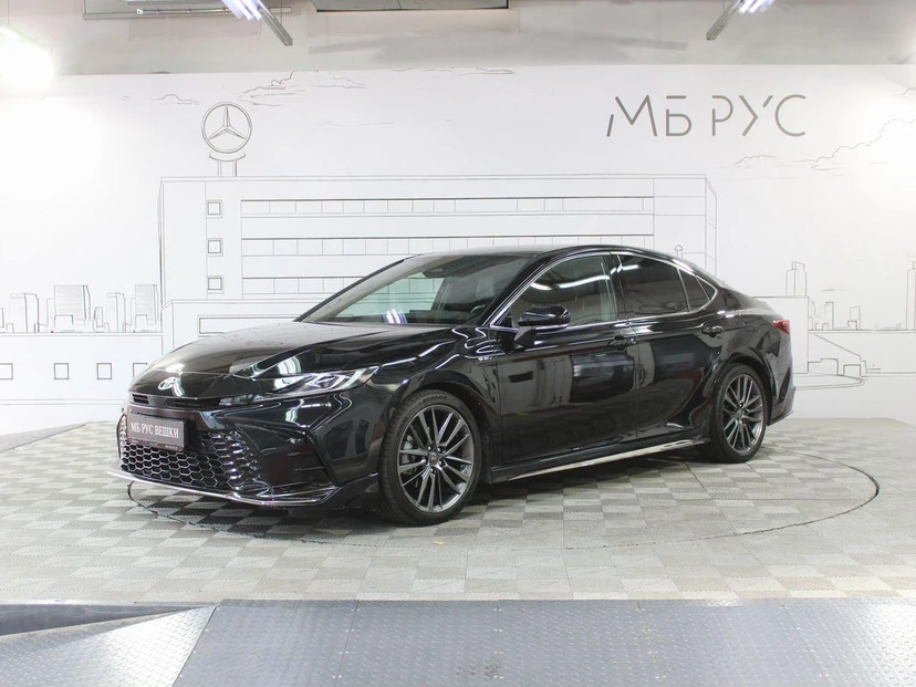 Toyota Camry IX поколение (XV80) 2.0hyb CVT (197 л.с.) Sport PLUS Чёрный 2024 с пробегом 39 000 км