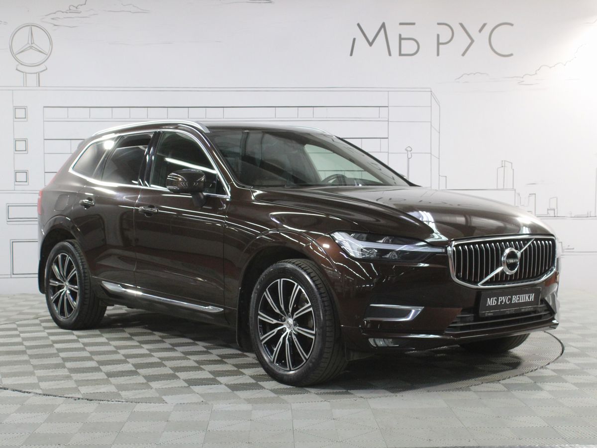 Автомобиль Volvo XC60 II поколение 2.0 AT 4WD (249 л.с.) Inscription Коричневый 2021 с пробегом 98 981 км